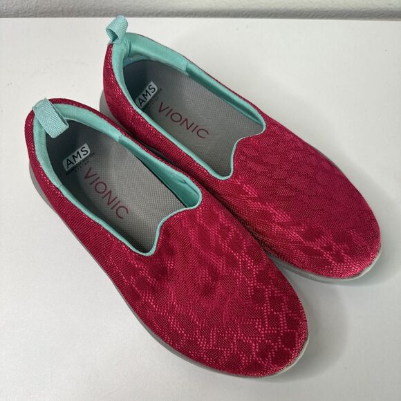 Vionic Women's Pink AMS Activewear Pro Slip On Comfort Shoes Size 7.5 - Picture 5 of 5